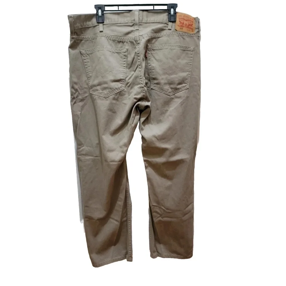 Levis 559 Waterless Men's Tan Jeans Pants 100% Cotton Denim Size 40 x 30.